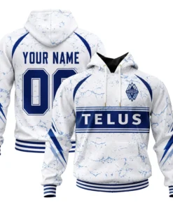 Vancouver Whitecaps Custom White Hoodie – Vibrant Fan Gear