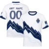 Vancouver Whitecaps FC Custom Jersey – White Navy Delightful Style