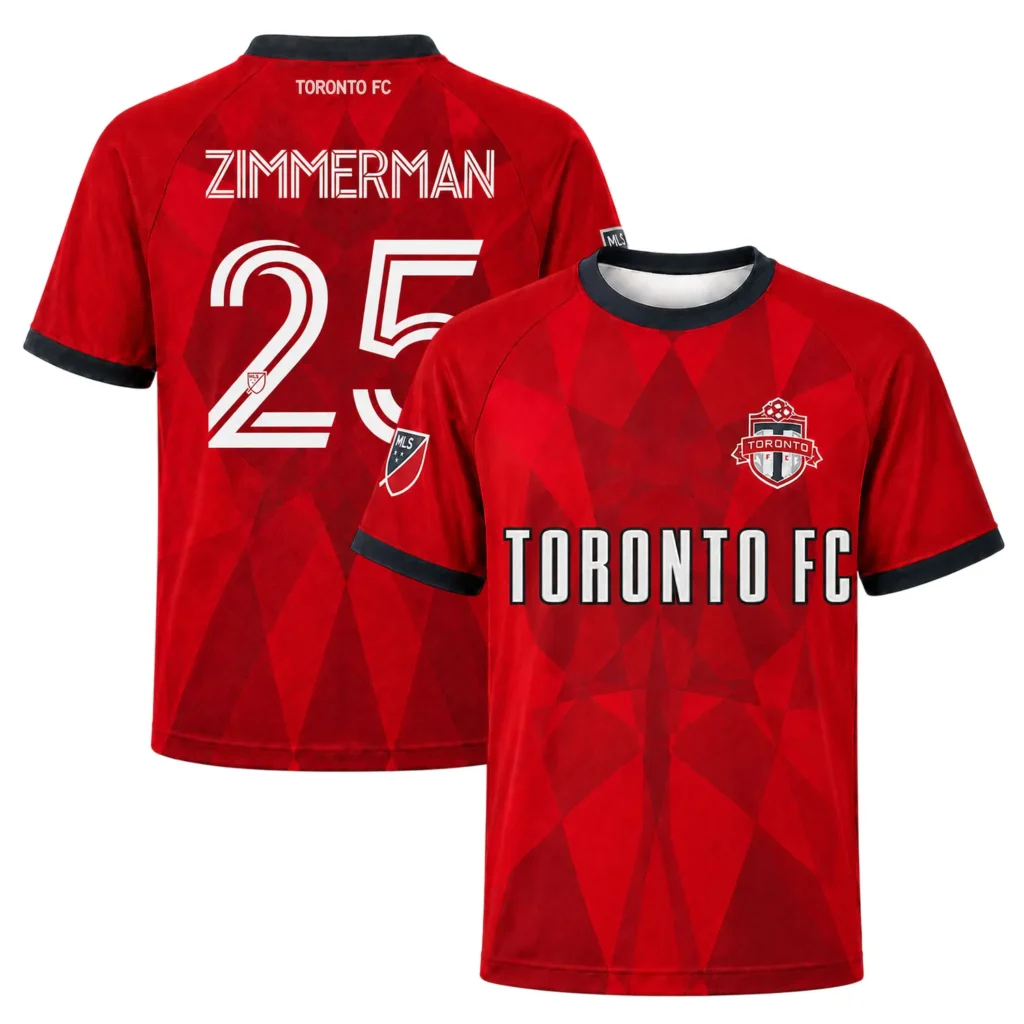 Walker Zimmerman TFC Red 2026 Jersey – Elite No. 25 Kit