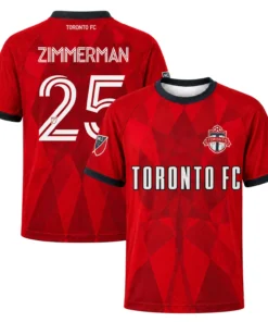 Walker Zimmerman TFC Red 2026 Jersey – Elite No. 25 Kit