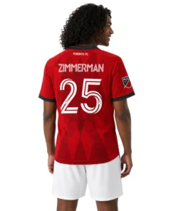 Walker Zimmerman TFC Red 2026 Jersey – Elite No. 25 Kit