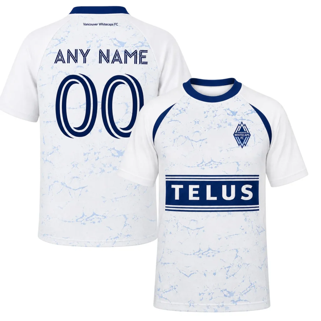 Whitecaps Custom Fan Jersey – Memorable Matchday Look