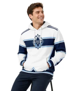 Whitecaps FC Custom White Hoodie – Comfortable Fan Wear