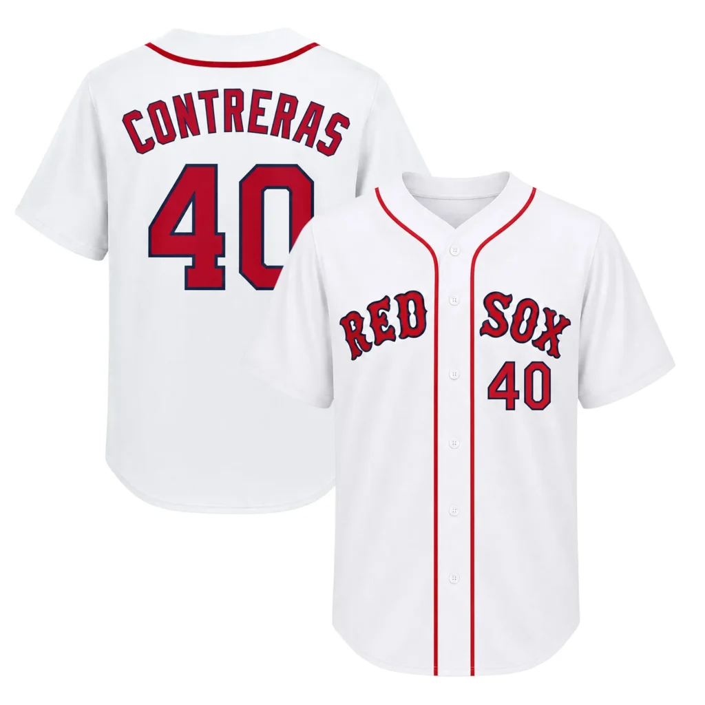 Willson Contreras Red Sox Fan Jersey – Fan Love