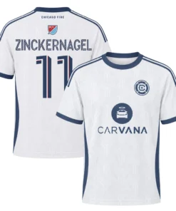 Zinckernagel Chicago Fire Jersey Essential White1 Kit