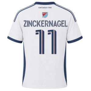 Zinckernagel Chicago Fire Jersey Essential White1 Kit