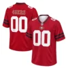 49ers Red Football Jersey Remarkable Classic Style