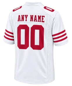 49ers White Football Jersey Remarkable Game Look