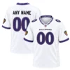 7XL Custom Baltimore Ravens White Jersey Fan Gift Energetic