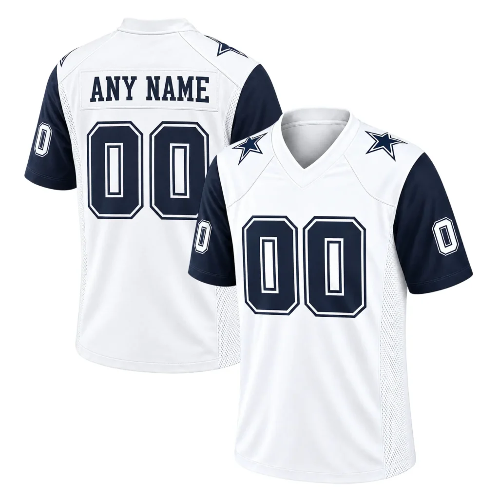 7xl Dallas Cowboys Jersey Dynamic Custom Name and Number