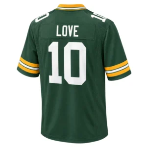 7XL Jordan Love Green Bay Packers Jersey Vibrant Fan Style