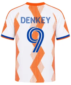 FC Cincinnati Away Jersey Kevin Denkey Vibrant Fan Shirt