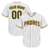 San Diego Padres Jersey 2026 Custom Player Vibrant White Home Baseball style