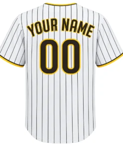 San Diego Padres Jersey 2026 Custom Player Vibrant White Home Baseball style