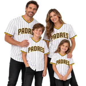 Jalen San Diego Padres Jersey 2026 Custom Player Vibrant White Home Baseball style
