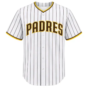 Jalen San Diego Padres Jersey 2026 Custom Player Vibrant White Home Baseball style