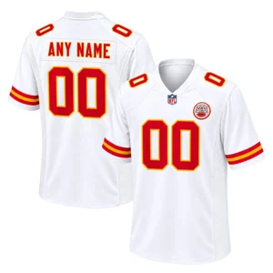 White Kansas City Chiefs Jersey Home Fan Gift Superb
