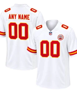 White Kansas City Chiefs Jersey Home Fan Gift Superb