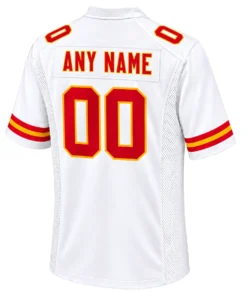White Kansas City Chiefs Jersey Home Fan Gift Superb