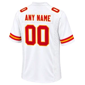 White Kansas City Chiefs Jersey Home Fan Gift Superb