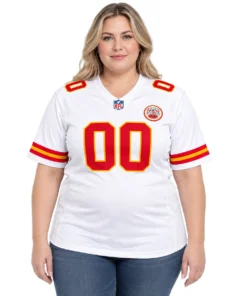 White Kansas City Chiefs Jersey Home Fan Gift Superb
