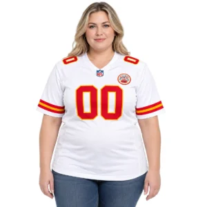 White Kansas City Chiefs Jersey Home Fan Gift Superb
