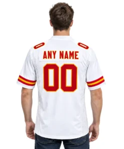 White Kansas City Chiefs Jersey Home Fan Gift Superb