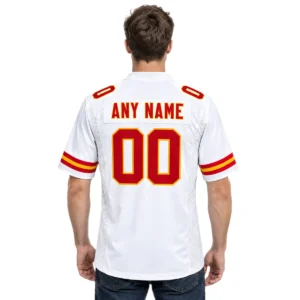 White Kansas City Chiefs Jersey Home Fan Gift Superb