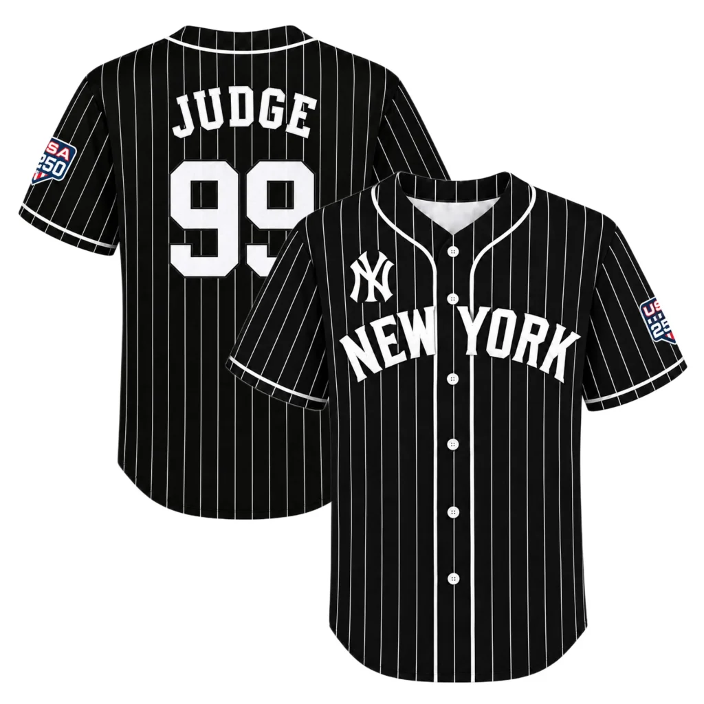 Aaron Judge Yankees 2026 Jersey Elite MLB Black Style