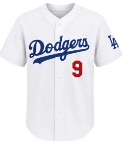 Alek Thomas Dodgers Baseball Jersey White Energetic Fan Apparel