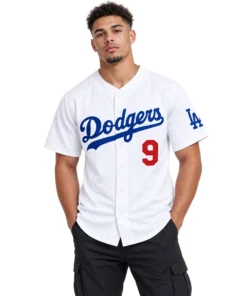 Alek Thomas Dodgers Baseball Jersey White Energetic Fan Apparel