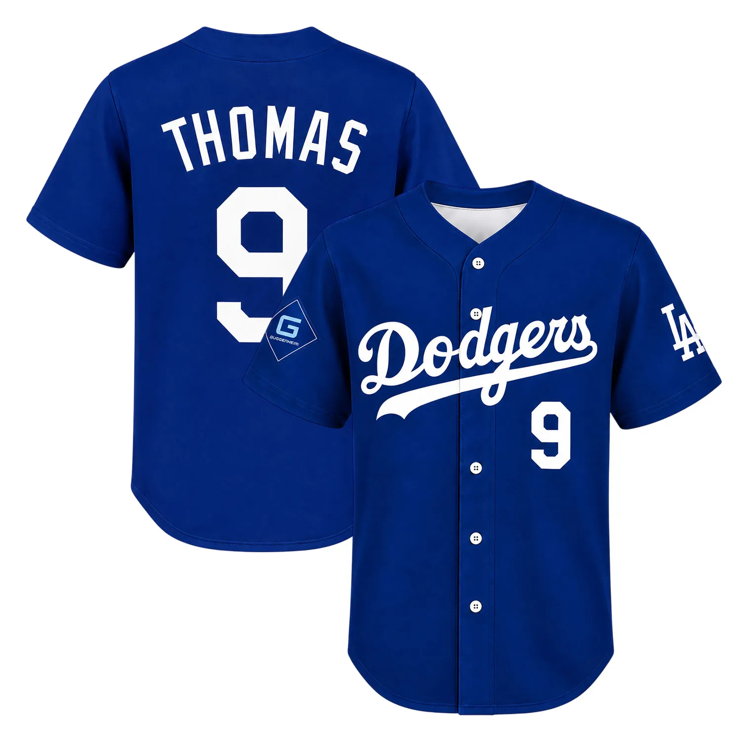 Alek Thomas Dodgers Jersey Custom Radiant Fan Wear