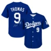 Alek Thomas Signature Blue Jersey Powerful Fan Style