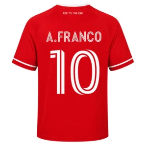 Andre Franco Chicago Fire Red Jersey Legendary Team Sports