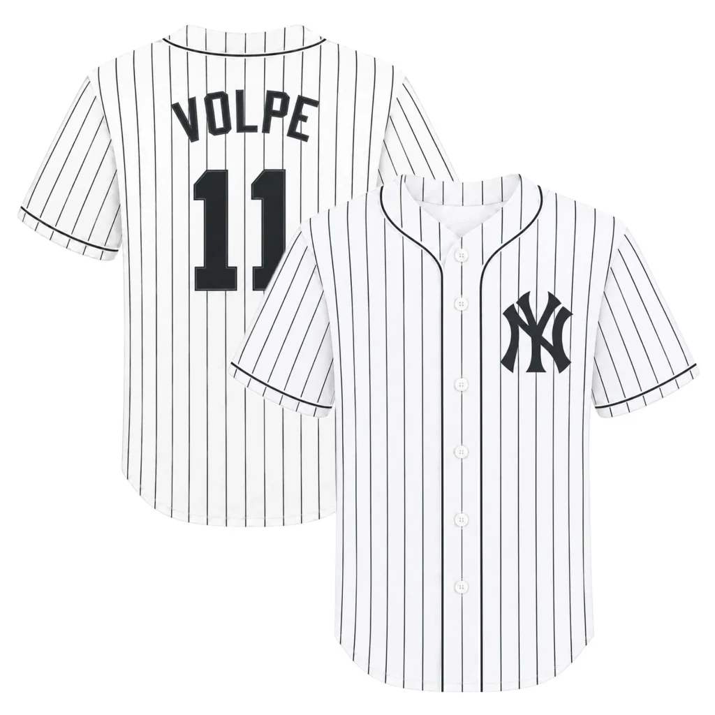 Anthony Volpe New York Yankees Jersey 2026 Bold Home Baseball Style