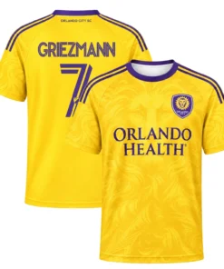 Antoine Griezmann OCSC Jersey Radiant Yellow Lions