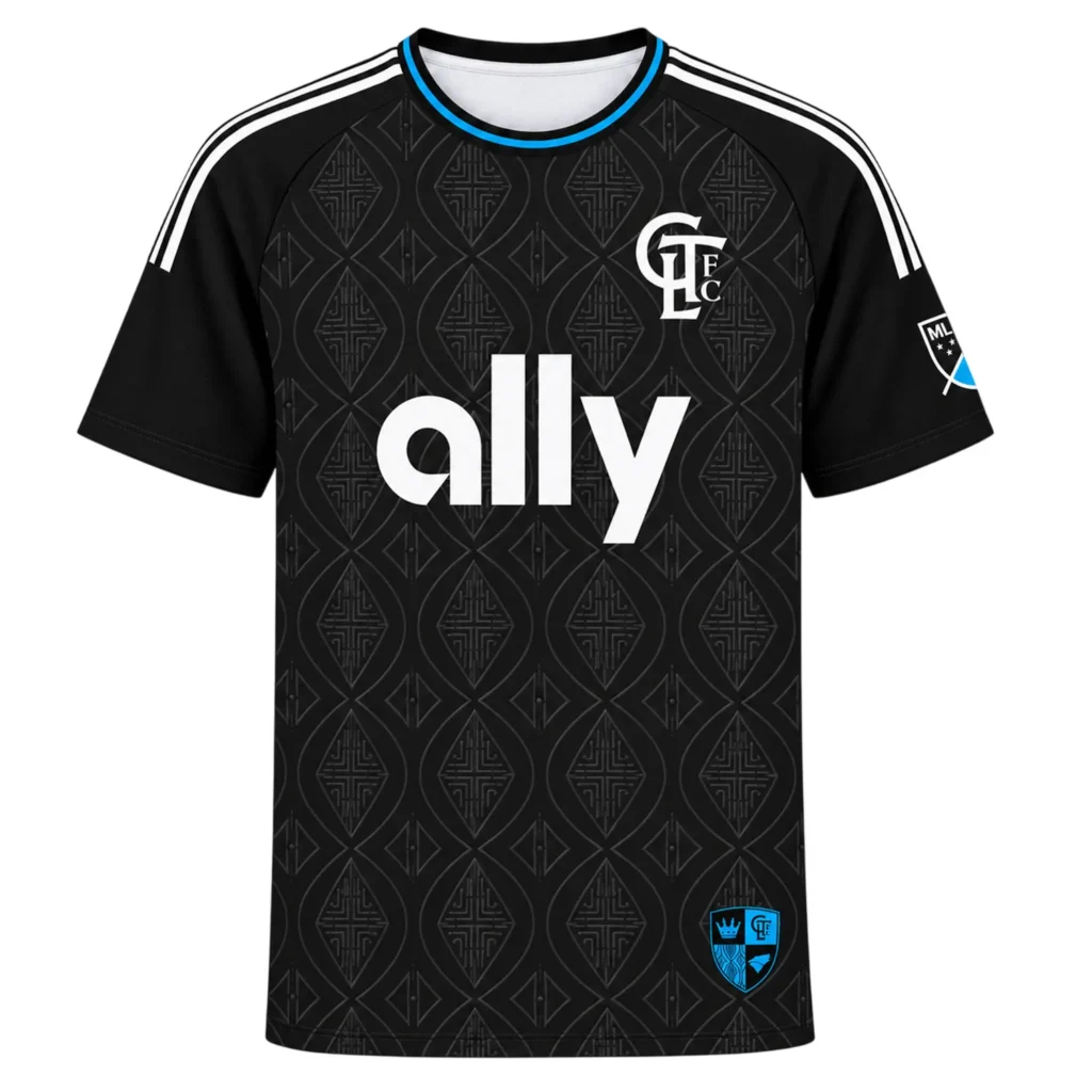 Archie Goodwin Black Jersey Legendary Custom Charlotte FC Player 2026