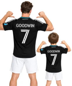 Archie Goodwin Black Jersey Legendary Custom Charlotte FC Player 2026