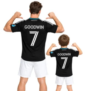 Archie Goodwin Black Jersey Legendary Custom Charlotte FC Player 2026