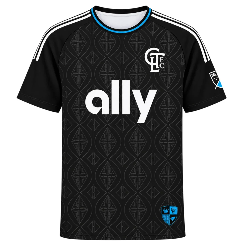 Ashley Westwood Black Jersey Dynamic Custom Charlotte FC Player 2026