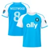 Ashley Westwood Blue Jersey Vibrant Custom Charlotte FC Player 2026