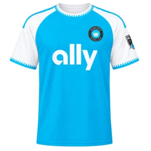 Ashley Westwood Blue Jersey Vibrant Custom Charlotte FC Player 2026