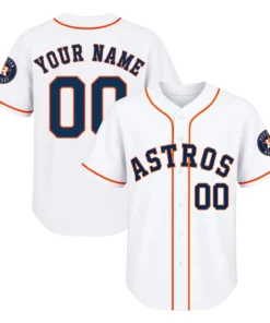 Astros White Baseball Jersey Remarkable Home Style