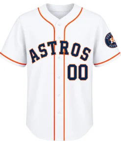Astros White Baseball Jersey Remarkable Home Style