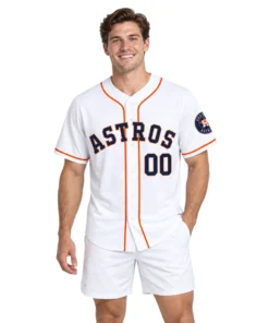 Astros White Baseball Jersey Remarkable Home Style
