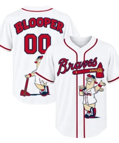 Atlanta Braves Blooper Jersey Epic Custom Fan Style