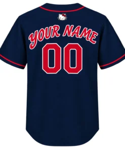 Atlanta Braves Hello Kitty Navy Jersey 2026 Trendy For Fan