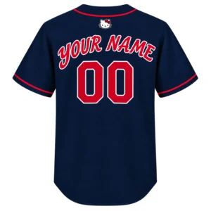 Atlanta Braves Hello Kitty Navy Jersey 2026 Trendy For Fan