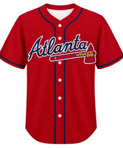 Atlanta Red Jersey Custom Memorable Fan Apparel