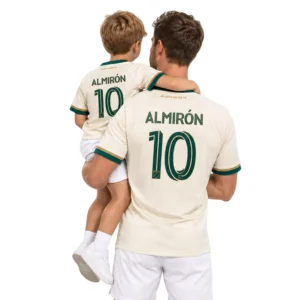 Atlanta United Soccer Jersey Miguel Almiron Bold Fanwear